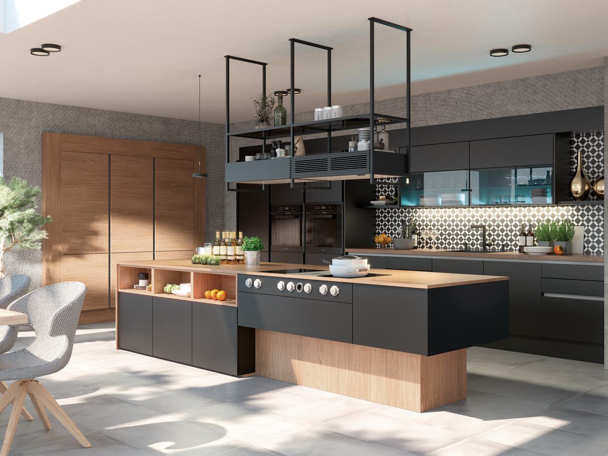 DAN Küche Silbermond – zwanzig farben und vier oberflächen